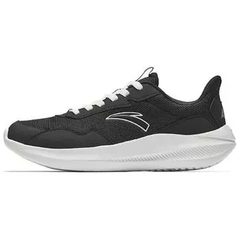 Anta Lightweight Comfortable Shock Absorbing Non-Slip Low-Top Casual Running Shoes Men Sneakers Black 912435559-1 39