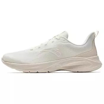 Anta Lightweight Comfortable Versatile Durable Non-Slip Low-Top Casual Running Shoes Women sneaker Beige 122525540-4 36