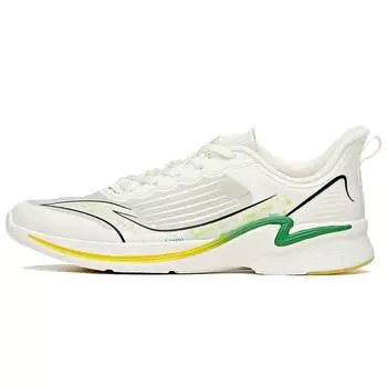 Anta Lightweight Durable Non-Slip Low-Top Running Shoes Women Sneakers Green 122025541-6 37.5
