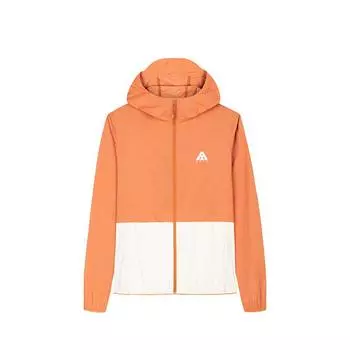 Anta Lightweight Shell Outdoor UV Resistant Breathable Quick Dry Sun Protection Jacket Women Jacket Sunset-Orange 962427604-3 XL