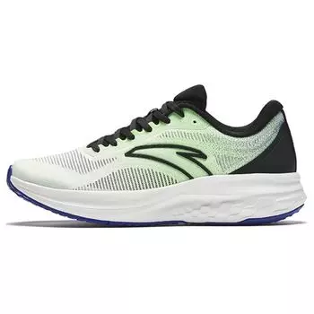 Anta Linfeng Shock Absorption Non-Slip Low-Top Running Shoes Men sneakers White Green Blue 912425530-2 41