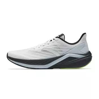 Anta Lingfeng Minimalist Versatile Rebound Height-Increasing Lightweight Breathable Low-Top Casual Running Shoes Men sneaker Black White 912525521-4 39