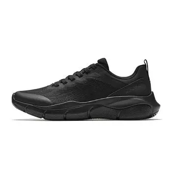 Anta Linghu Sports Comfortable Shock Absorbing Breathable Low Top Casual Running Shoes Men sneaker Black 912527751-1 39