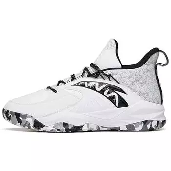 Anta Lingji низкие баскетбольные кроссовки мужские кроссовки черные белые 912011186-11 40