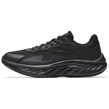 Anta Lingyu Comfortable Versatile Non-Slip Wear-Resistant Low-Top Casual Running Shoes Men sneaker Black 912525522-4 39