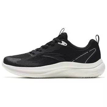 Anta Кроссовки Lingyun 1 прочные нескользящие с низким верхом женские кроссовки черные белые 922335550-4 37.5