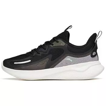 Anta Lingyun One Running Series Shock Absorbing Durable Low Top Running Shoes Women sneaker Black Purple 122215541R-4 36