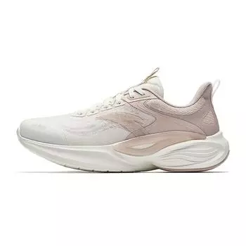 Anta Lingyun Simple Versatile Trendy Non-Slip Wear-Resistant Low-Top Casual Running Shoes Women sneaker White Pink 922525502-2 35.5
