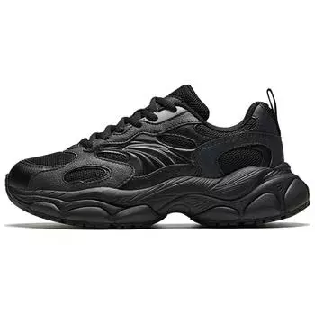 Anta Little Millennium Comfortable Versatile Non-Slip Wear-Resistant Low-Top Casual Shoes Women Casual Shoes Black 122518812-8 35.5