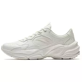 Anta Little Millennium Trendy Comfortable Wear-Resistant Breathable Low-Top Casual Shoes Men Casual Shoes Ivory-White 912538826-8 39