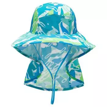 Anta Logo Decorated Polyester Spandex Sun Protection Hat Kids Hats Green A392426205-2 S