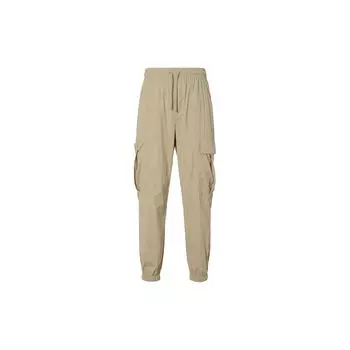 Anta Loose Fit Casual Versatile Comfortable Knitted Sports Pants Men bottoms Mica-Beige 152438517-1 L