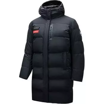 Anta Loose Fit Casual Water-Resistant Down Jacket Women Outerwear Basic-Black 162517906-2 S