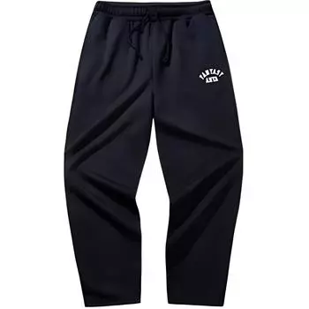 Anta Loose Fit Solid Color Cuffed Casual Pants Men bottoms Black 952448305-4 XL