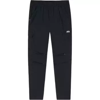 Anta Loose Straight Leg Drawstring Mid Waist Knitted Sports Pants Men pants Basic-Black 152438512-2 XL