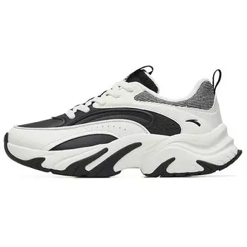 Anta Low Top Sports Casual Shoes Women sneaker Black White 122248887-4 37.5