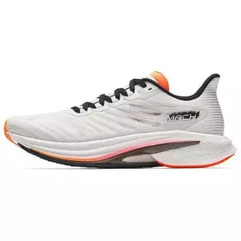 Anta Mach 4.0 Nitrogen Technology Cushioning Rebound Racing Training Professional Low-Top Running Shoes Men sneaker Silver 112435583-1 43