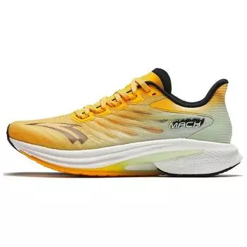 Anta Mach 4.0 Nitrogen Technology Professional Racing Slip-Resistant Durable Low-Top Running Shoes Men Running Shoes Yellow Black 112425583-3 43