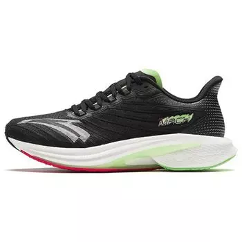 Anta Кроссовки мужские Mach 4.0 Nitrogen Technology Speed Training Cushioning Non-Slip Rebound Low-Top Running Shoes Black 112415583-7 40