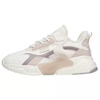 Anta Magic Cube противоскользящие прочные низкие папины туфли женские кроссовки белые серые 122148808-6 39