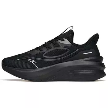 Anta Mars Foam Lightweight Durable Low-Top Running Shoes Women sneaker Black 122215550R-2 36