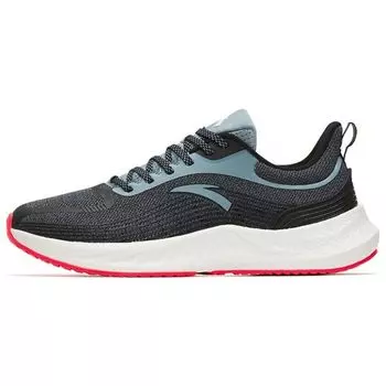 Anta Mars Foam Удобные амортизирующие нескользящие износостойкие низкие кроссовки для бега мужские кроссовки черные серые синие 112315585-2 40