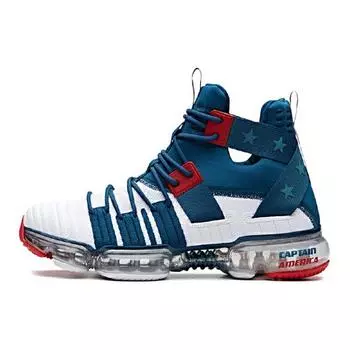 Anta Marvel X Seeed NASA 60th Anniversary Удобные спортивные нескользящие легкие амортизирующие высокие повседневные туфли мужские кроссовки 91831139-7 44.5