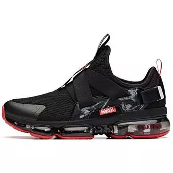 Anta Кроссовки Marvel X Seeed Voyager Full Palm Air Cushion с амортизацией и отскоком, женские, черные 92845508-8 36.5