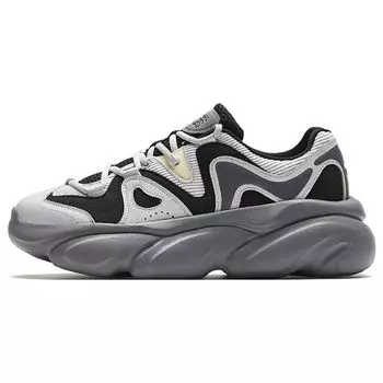 Anta Meow Shoes Удобные прочные низкие повседневные туфли женские кроссовки черные серые 122348886-1 39