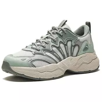 Anta Meteor 3 Comfortable Fashion Low-Top Dad Shoes Unisex Sneakers Gray Green 112538851-3 42