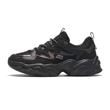 Anta Meteorite Retro Trend Durable Balance Low-Top Dad Shoes Women sneaker Black 122438855-1 38.5