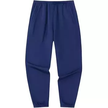 Anta Mid Waist Drawstring Fleece Knit Sports Pants Men Bottoms Blue 952517307S-2 S