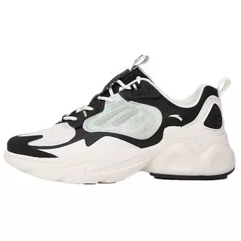 Anta Millennium 2.0 Fabric Synthetic Leather Shock Absorbing Non-Slip Wear-Resistant Breathable Low-Top Dad Shoes Women sneaker 122128896-3 37.5