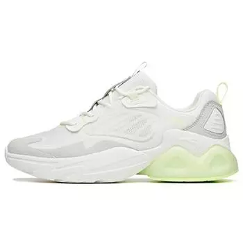 Anta Millennium 2.0 Shock Absorption Non-Slip Wear-Resistant Low-Top Dad Shoes Men sneaker White Green 112128896-1 44.5