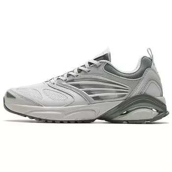 Anta Кроссовки мужские Millennium Quail Feather с амортизирующими нескользящими износостойкими низкими голенищами для папы, серые 112338899-3 39