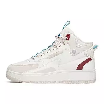 Anta Модные легкие высокие кроссовки женские кроссовки белые серые 122148013R-2 39