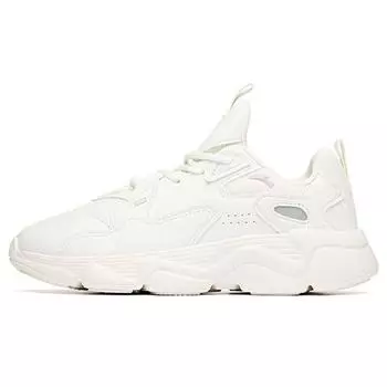 Anta Модные повседневные низкие спортивные туфли женские кроссовки цвета слоновой кости 122048860-1 38