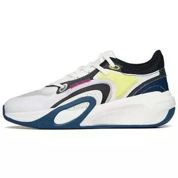 Anta Модные универсальные низкие кроссовки мужские кроссовки белые черные желтые 112228081-3 42