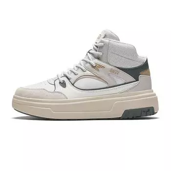 Anta Muffin High-Top Casual Sneakers Women Sneakers Gray White 922448082-1 36