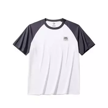 Anta Мужская футболка с круглым вырезом, дышащая, универсальная, свободного кроя, с коротким рукавом, 152528141-1 M