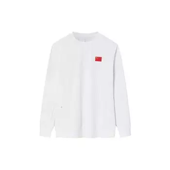 Anta Мужская толстовка Champion All-Weather Series с круглым вырезом и национальным флагом, цвет белый 152340705-1 L