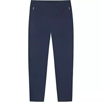 Anta Мужские брюки Champion All-Weather Series, однотонные, с высокой талией, прямые, трикотажные, спортивные, темно-синие 152430305-3 M