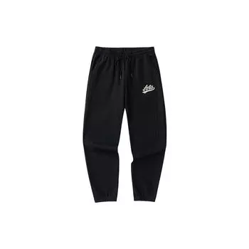 Anta Мужские леггинсы-джоггеры серии Lifestyle, однотонные, облегающие, базовые, черные 152348320-1 XL