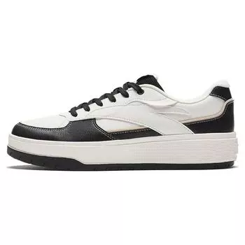 Anta Нескользящие износостойкие низкие кроссовки для скейтбординга мужские кроссовки цвета слоновой кости и белого цвета, черные 912348013-1 44