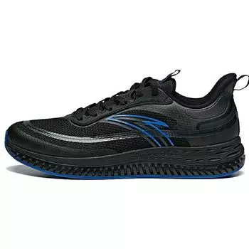 Anta Night Walker Flash Energy Technology спортивные нескользящие низкие кроссовки мужские кроссовки черные синие серые 112015501-6 39