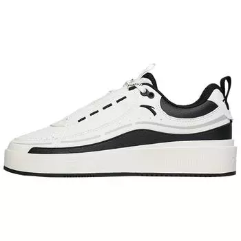 Anta Низкие кеды на толстой подошве женские кроссовки серые 922228033-3 35.5