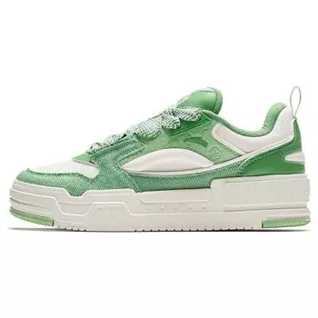 Anta Низкие нескользящие кроссовки Bread Shoes женские кроссовки зеленые белые 922348001-6