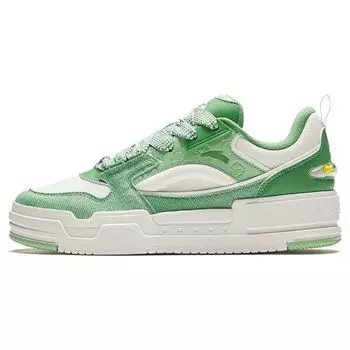 Anta Низкие удобные кроссовки Bread Shoes для мужчин, белые, зеленые, 912348001-5 41