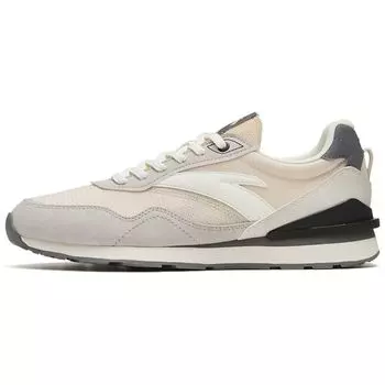 Anta Non-Slip Wear-Resistant Low-Top Sports Casual Shoes Women sneakers Off-White Gray 922328855-1 35.5