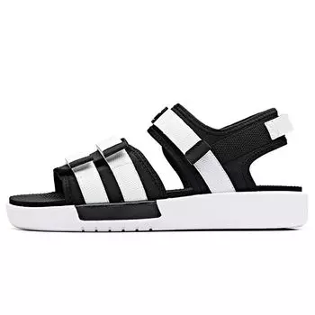 Anta Non-Slip Wear-Resistant Sports Sandals Men Sandals Black White 91926973-1 42